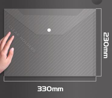 360Home Schnellhefter Mappe Sammler Transparent wasserdicht aus Twill